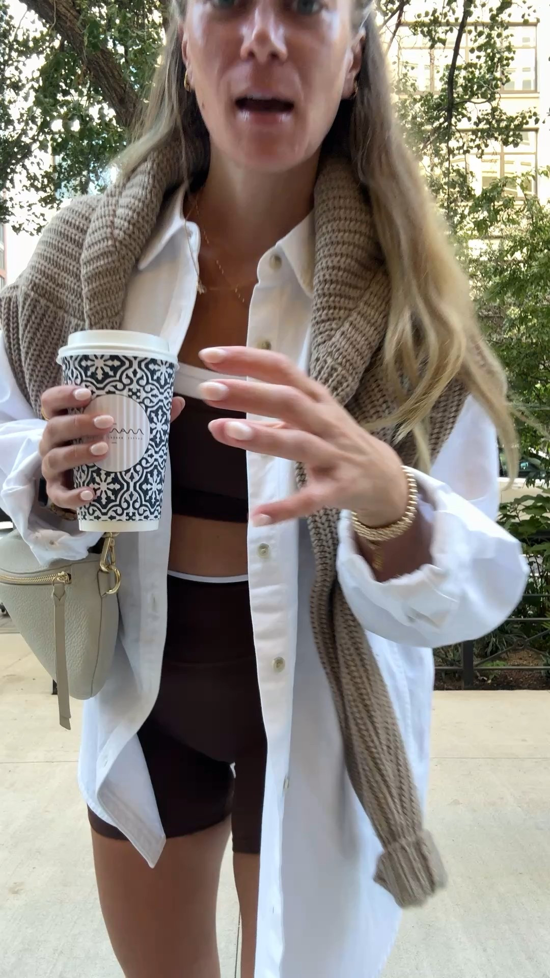 Morning walk fit in nyc during NYFW 

#LTKNYFW