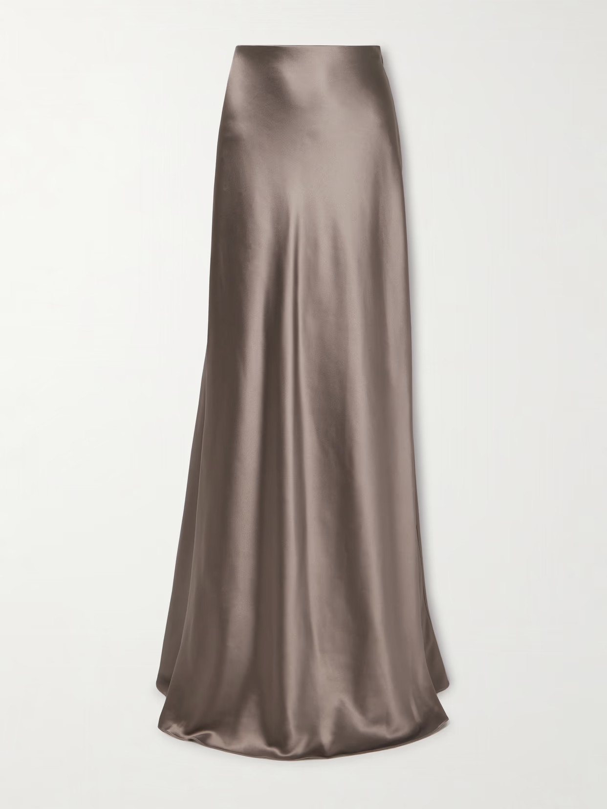 Ralph Lauren Collection - Masina Satin Maxi Skirt - Brown | NET-A-PORTER (US)