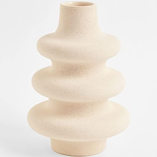 Ceramic Vase for Home Decor, White Vase,Tall Vase, Modern Vase, Vase for Pampas Grass, Farmhouse ... | Amazon (US)