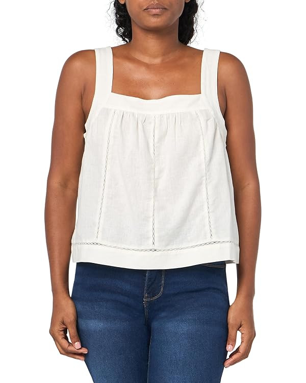 Lucky Brand Women's Hemp Lace Cami Top | Amazon (US)