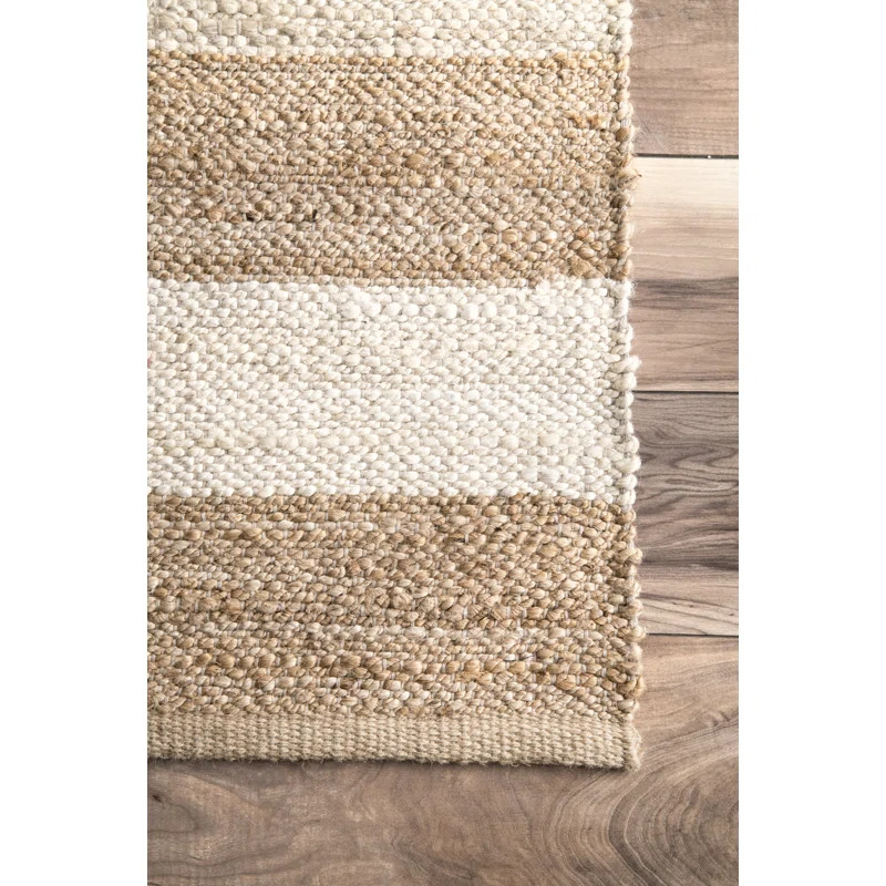 Stockton Springs Beige/Bleached Area Rug | Wayfair North America
