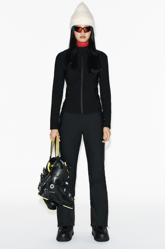 FLARE WATER RESISTANT WINDPROOF RECCO® TECHNOLOGY SKI COLLECTION PANTS | Zara US