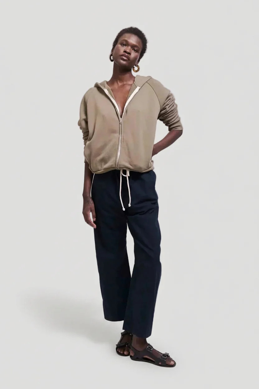 The Rope Tie Pant in Navy | Shop.app