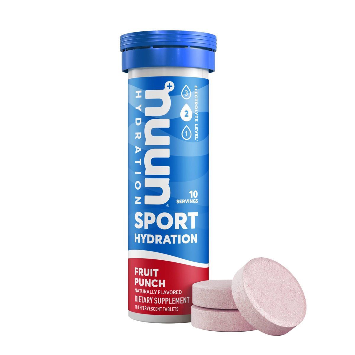 nuun Hydration Sport Drink Vegan Tabs - Fruit Punch - 10ct | Target