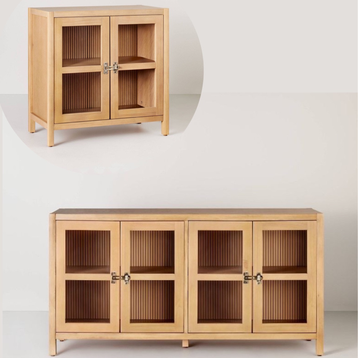Natural wood colored cabinets by Magnolia collection! 
Sideboard
Livingroom
Decor pieces
Tv stand
Console table
Shelving 
Home decor 

#LTKFind #LTKsalealert #LTKhome