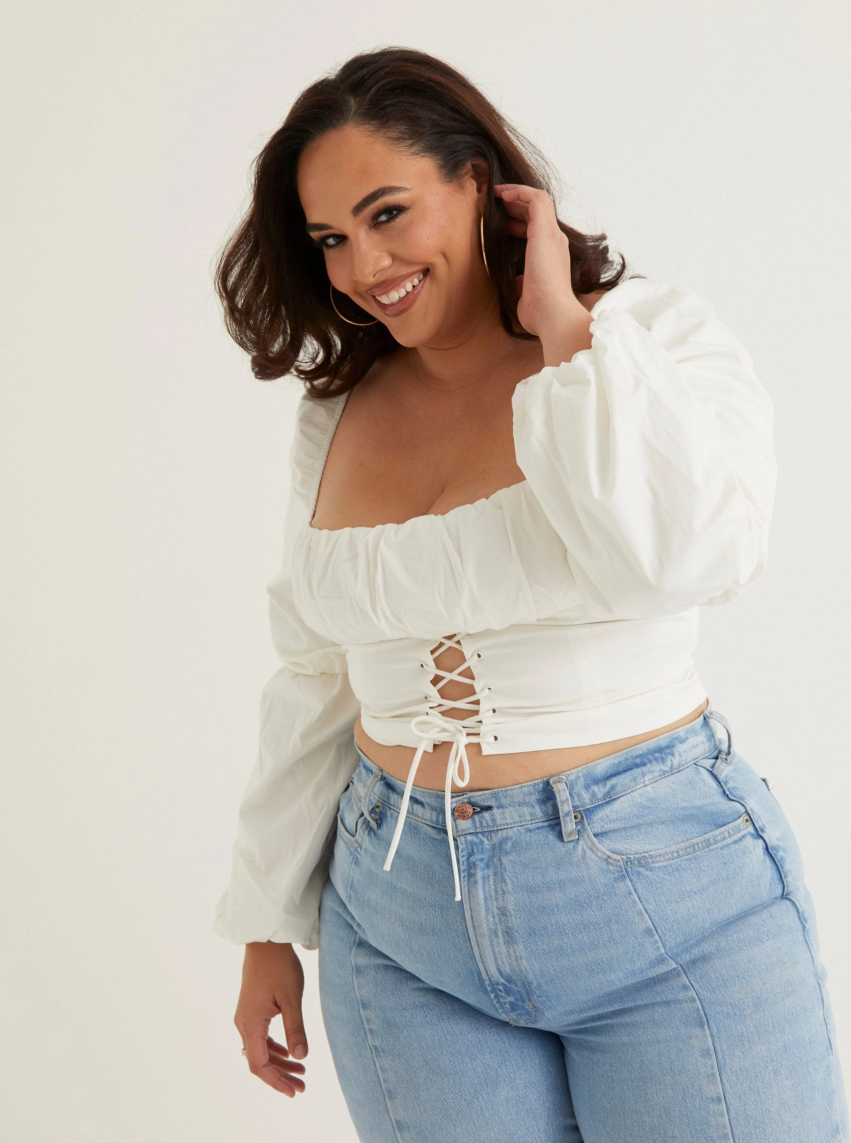 AMELIA Top | White | Alana Eve