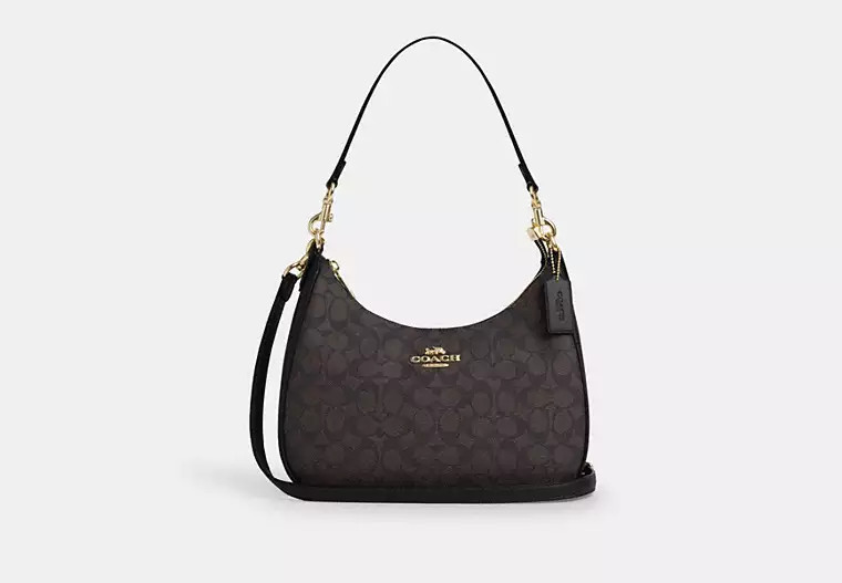 Teri Hobo Bag In Signature Canvas | Coach Outlet US