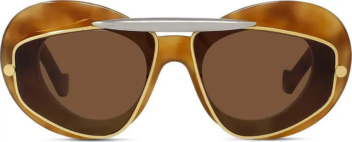 Double Frame 47mm Small Cat Eye Sunglasses | Nordstrom