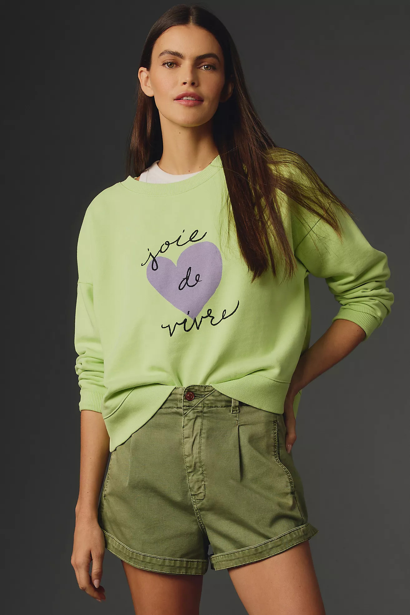 Maeve Joie de Vivre Sweatshirt | Anthropologie (US)