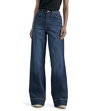 Lee Womens Legendary High Rise Trouser Jean | Amazon (US)