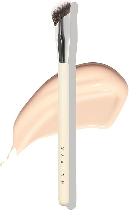 HALEYS Beauty Concealer Makeup Brush for Under Eye & Face Makeup, Precision Flat Brush for Cream,... | Amazon (US)
