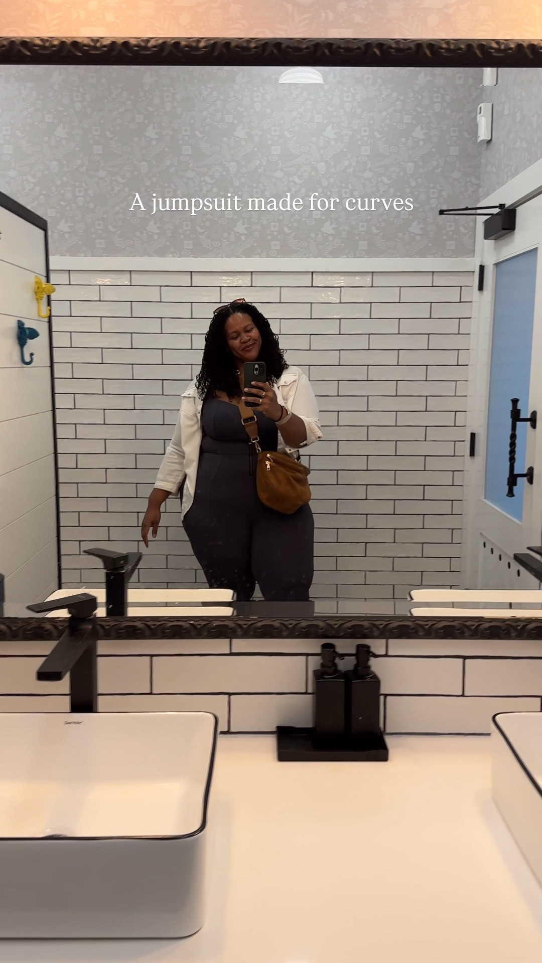 A jumpsuit with built in shapewear??? Yes please! I’m wearing a 3X!

#LTKootd #LTKPlusSize #LTKTravel