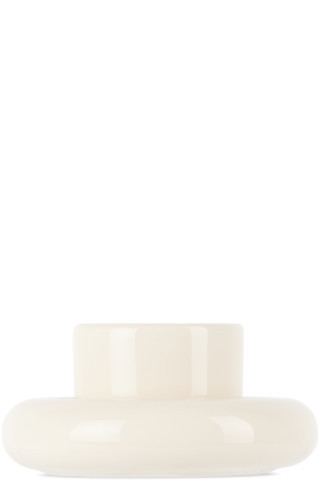 Gustaf Westman Objects - White Chunky Mini Cup & Saucer | SSENSE