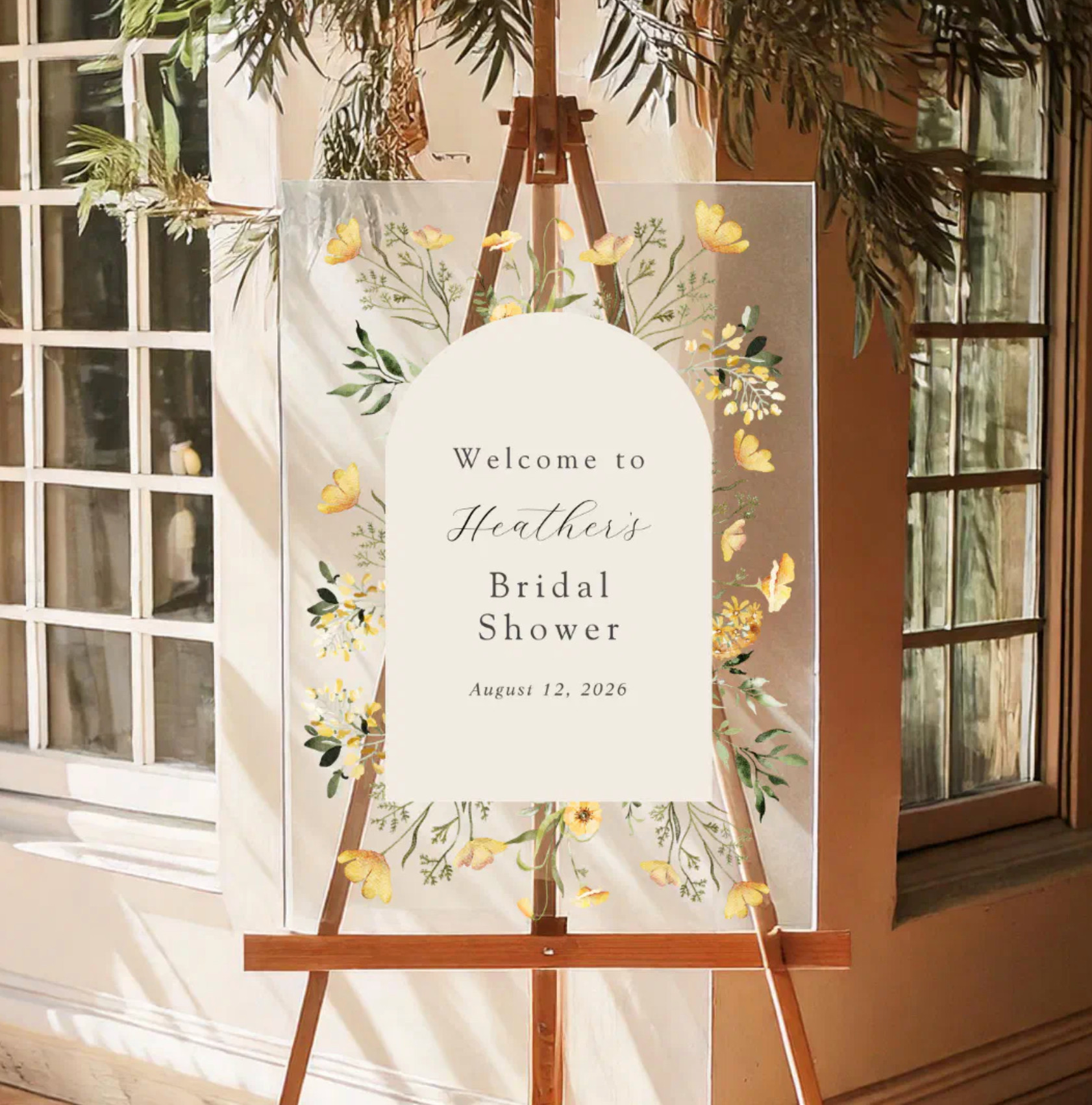 The prettiest way to welcome guests 🌼
This floral bridal shower welcome sign feels soft, romantic, and timeless — perfect for garden parties, outdoor showers, or elegant indoor celebrations. 

 #LTKWedding