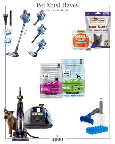 Keeping pet hair at bay can seem unending. Here are some of my favorite pet products to help. 

#pethair #omegasupplement #furminator #pethairremoval #steamcleaner 

#LTKhome #LTKfindsunder100 #LTKfamily