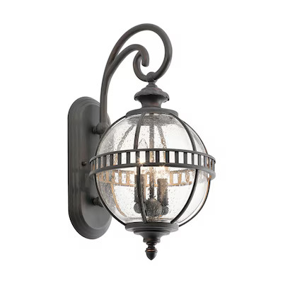 Kichler Halleron 2-Light 19-in Londonderry Outdoor Wall Light Lowes.com | Lowe's