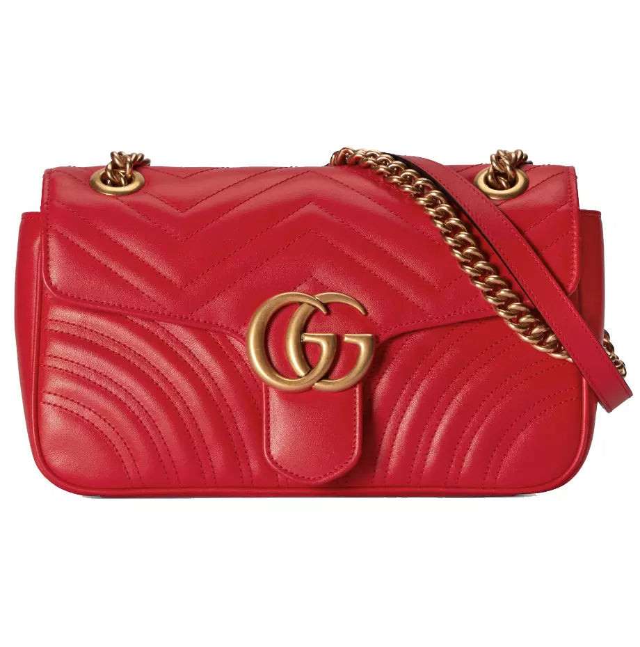 Gucci Red Leather Di Calfskin Crossbody Bag - Casual Chic Boutique | Casual Chic Boutique