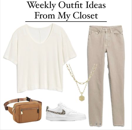 Weekly Outfit ideas from my closet #oldnavy #minimalistoutfit #oldnavyoutfit #nikeshoes #famousfootwear #amazonfashion #beltbag #springoutfitidea

#LTKStyleTip #LTKFindsUnder50 #LTKSaleAlert