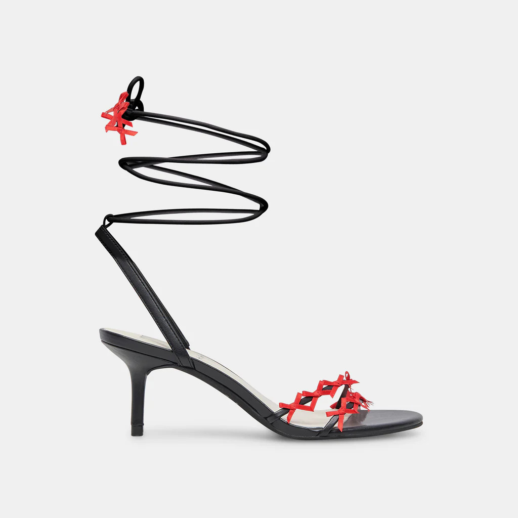 AMELIE HEELS BLACK MULTI STELLA | DolceVita.com