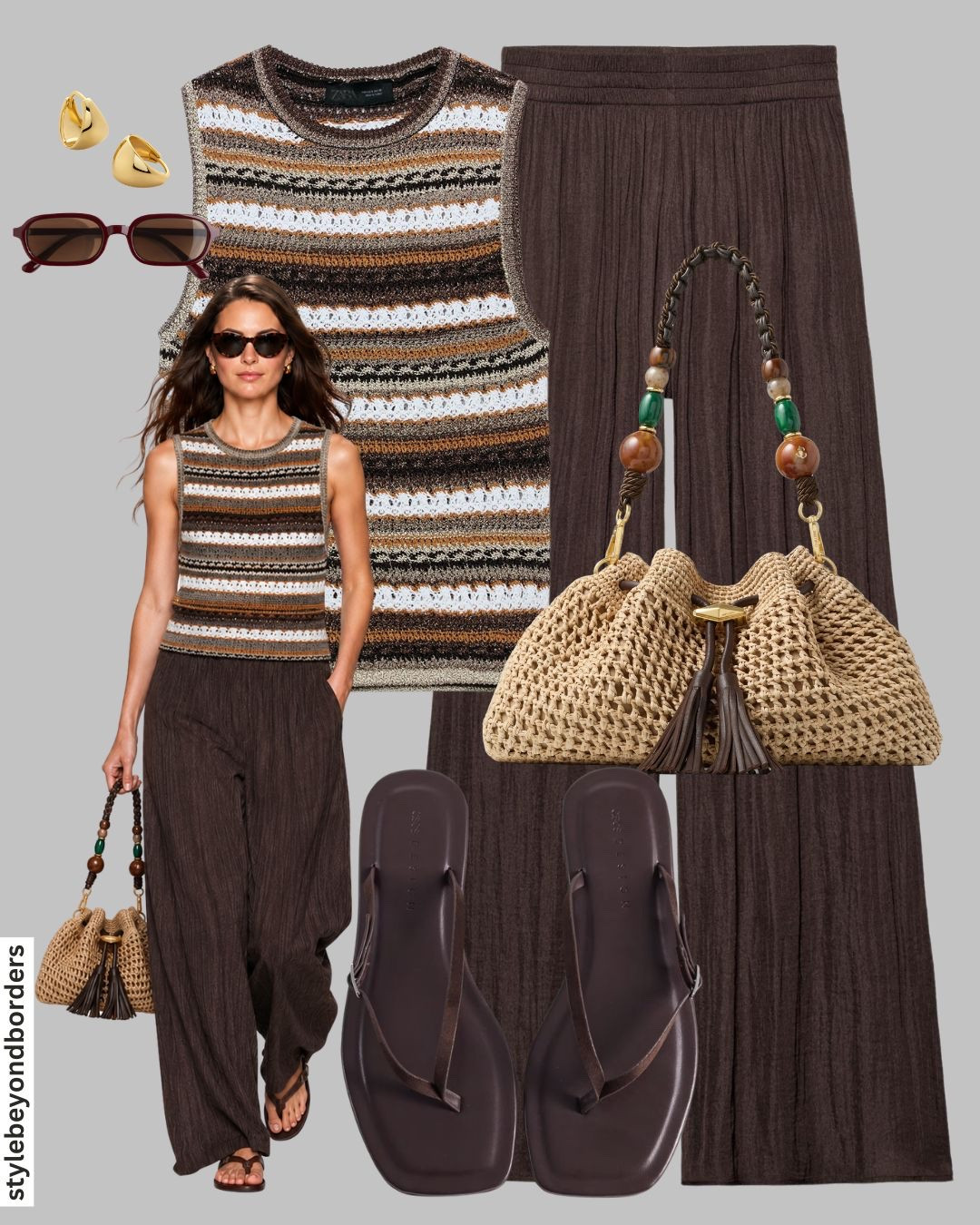 Holiday outfits 🌴✨




Tags: contrast trim vest, raffia bag, red ballet flats, denim jeans, raffia bag, summer sandals, flowy brown trousers, khaki vest, barrel linen trousers, jelly sandals, red ruffle top, denim shorts, prada raffia bag, baby blue draped top, linen trousers, brown bag, brown summer sandals, zara, H&M, chic outfit, city outfit, summer outfit, hot weather outfit, holiday outfit, trendy outfit

#LTKsummer #LTKstyletip #LTKtravel