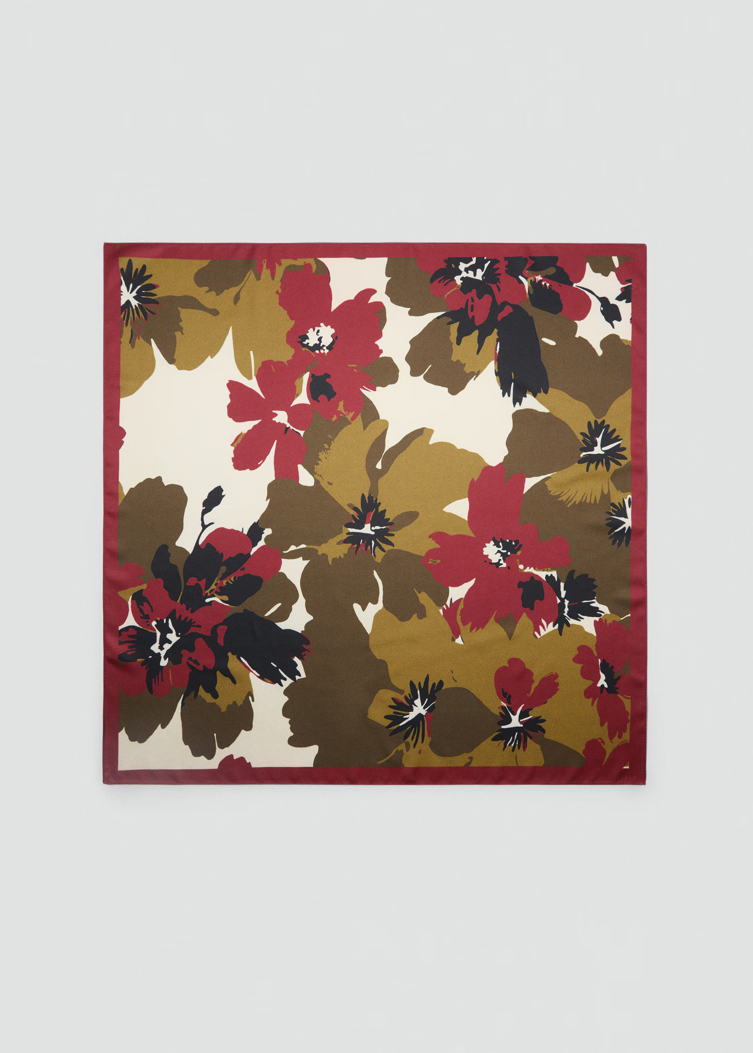 Floral-print scarf - Women | MANGO USA | Mango (US/MX/AU)