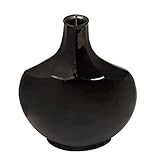 Sagebrook Home 15" H Glass, Black Vases | Amazon (US)