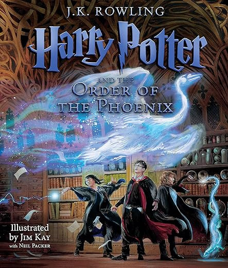 Harry Potter and the Order of the Phoenix: The Illustrated Edition (Harry Potter, Book 5)      Ha... | Amazon (US)