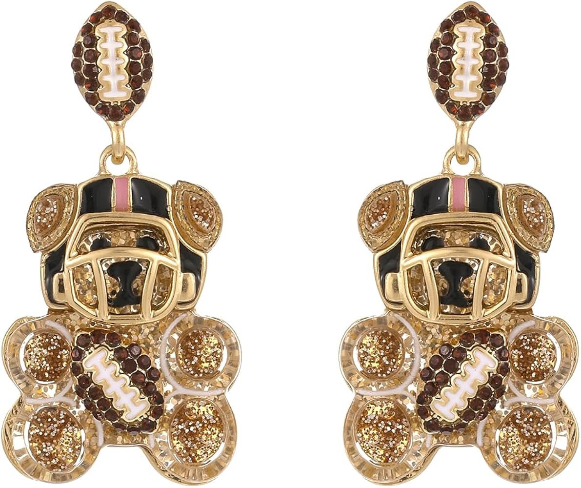 Football Earrings for Women Cute Dangle Sports Jewelry | Amazon (US)