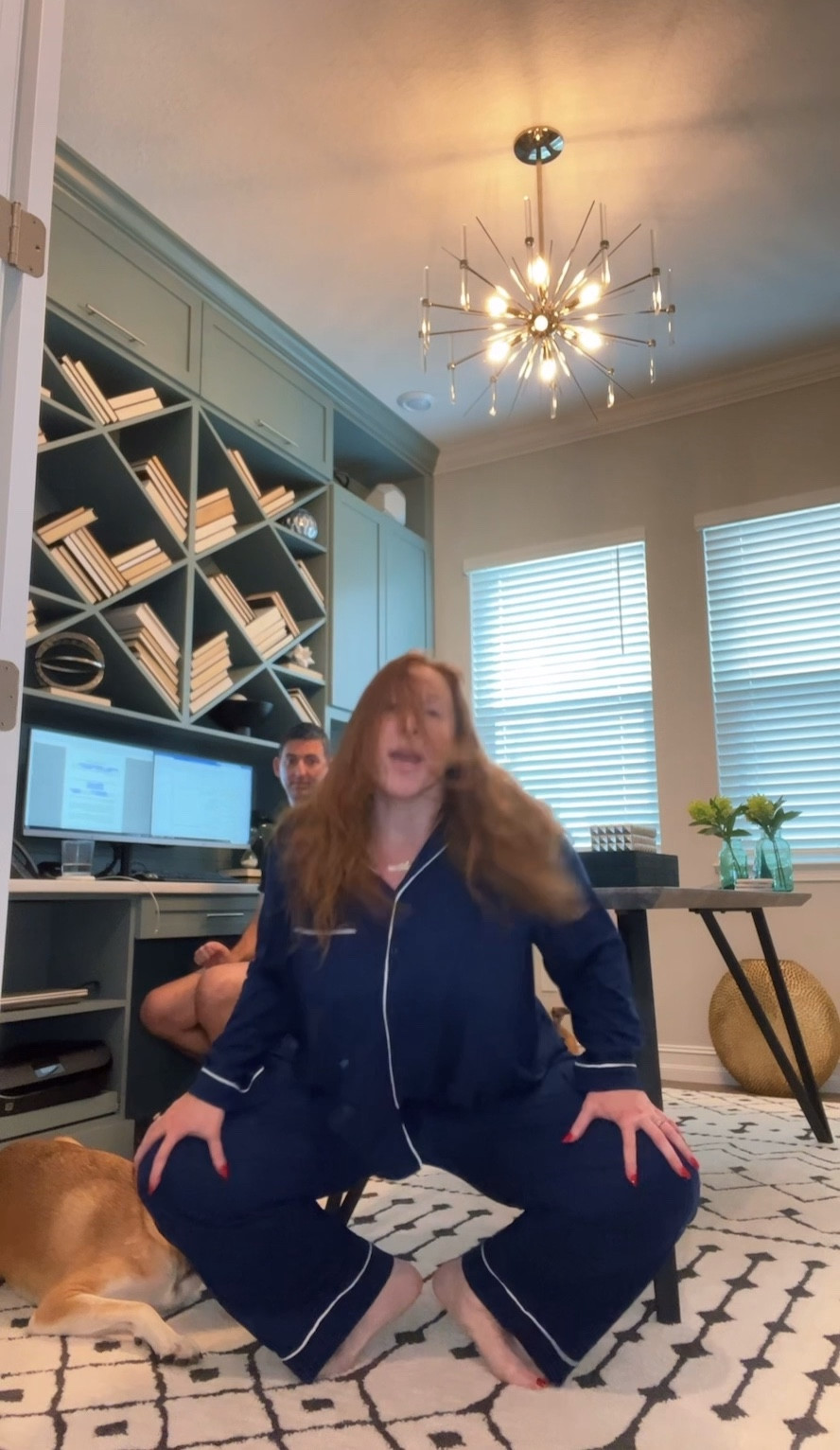 Posting these videos without sound is just everything! 😂😂😂😂 I have these PJs oversized in a 2xl 🙌 Not sure if my code still works, but you can try it LBSALLISON

#LTKHoliday #LTKplussize #LTKmidsize