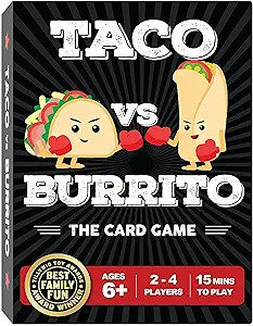 Taco vs Burrito Card Game - Board Game for Family Party Game Nights - Ideal Gift for Boys, Girls,... | Amazon (US)