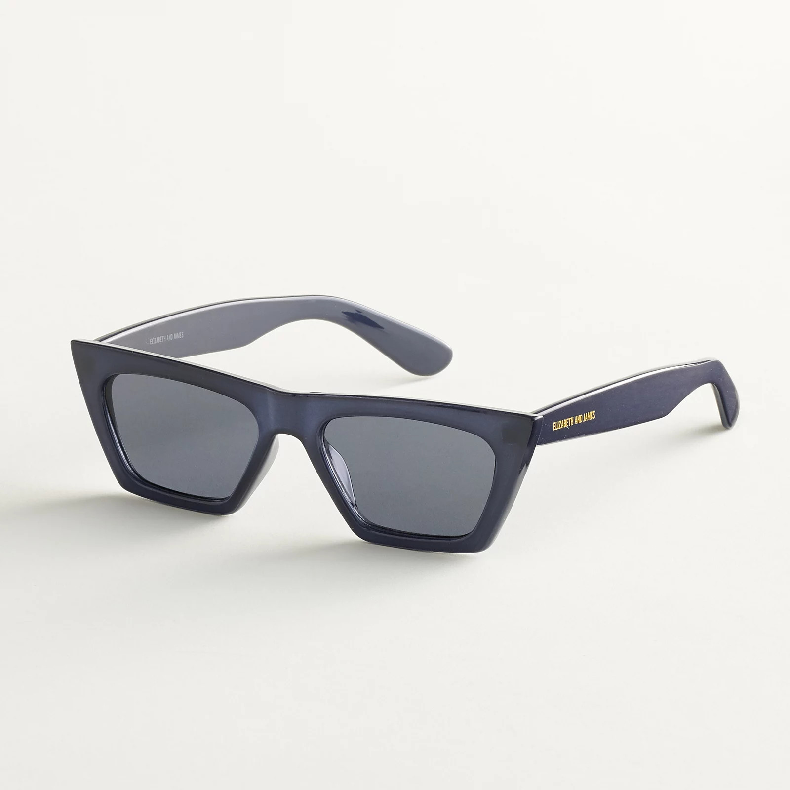 Women's Elizabeth and James 52mm Clem Cat Eye Sunglasses, Size: Medium, Black | Kohl's