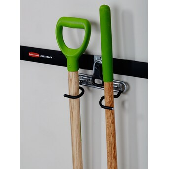 Rubbermaid FastTrack Garage 10-in Silver Steel Multipurpose Hook | Lowe's