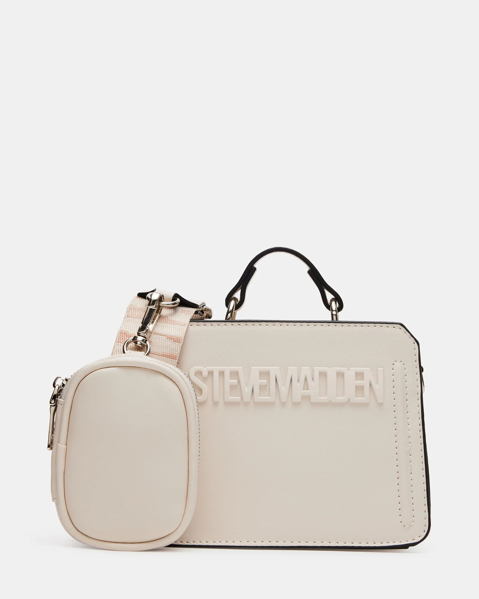 Steve Madden Women's Evelyn Mini Bag - Cream - Synthetic | Steve Madden (US)