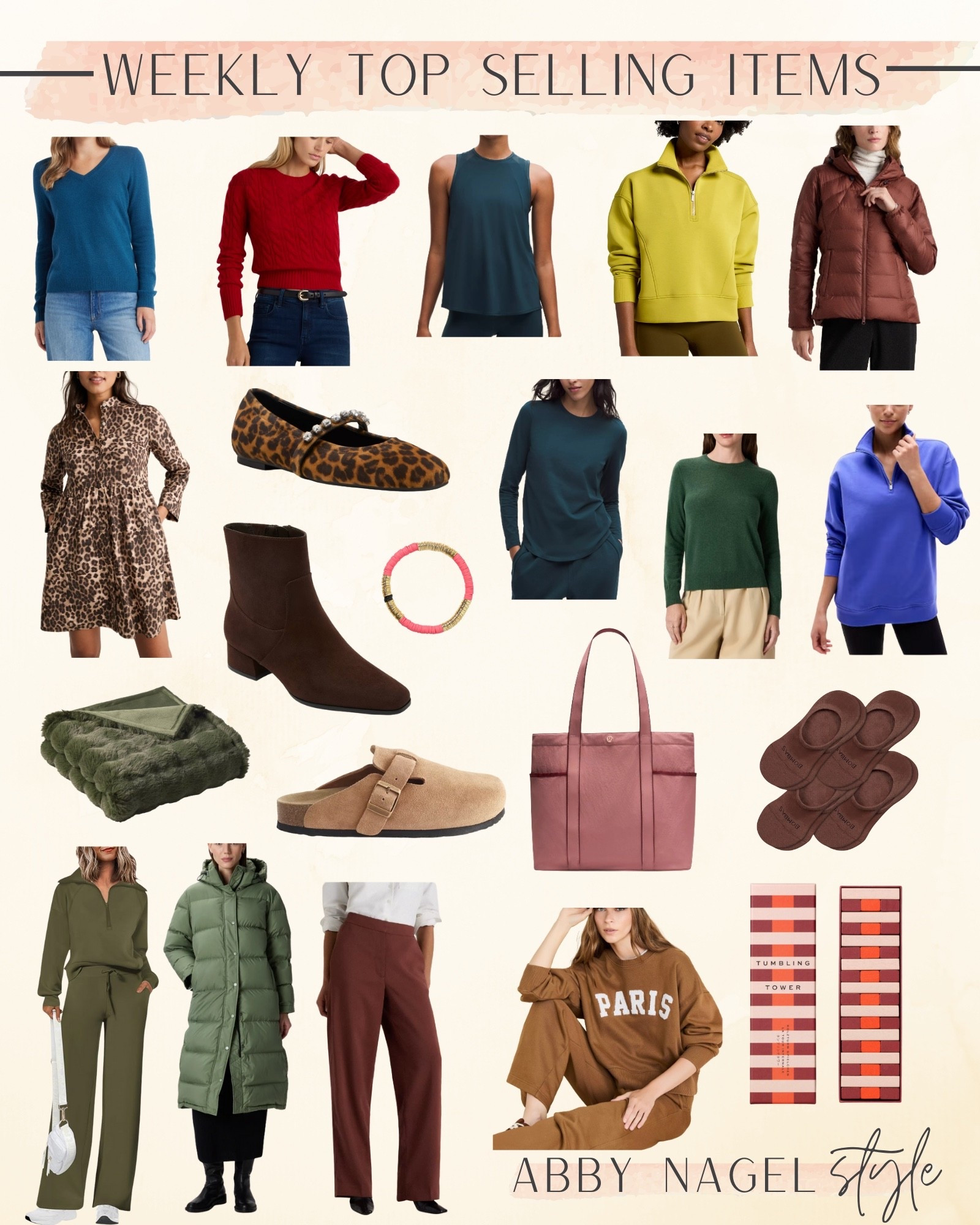 The weekly top selling items! 

#LTKFindsUnder100 #LTKFindsUnder50