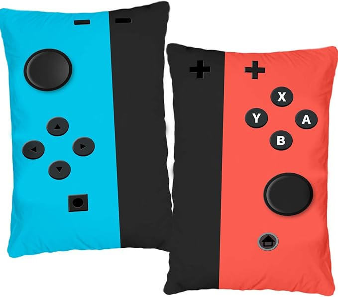 Undergo A Set of 2 Throw Pillow Cases- Gamer Gifts for Teen Boys - Soft Gaming Throw Pillow Cases... | Amazon (US)