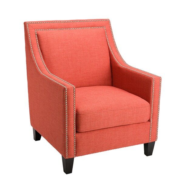 The Curated Nomad Lionel Coral Arm Chair | Bed Bath & Beyond