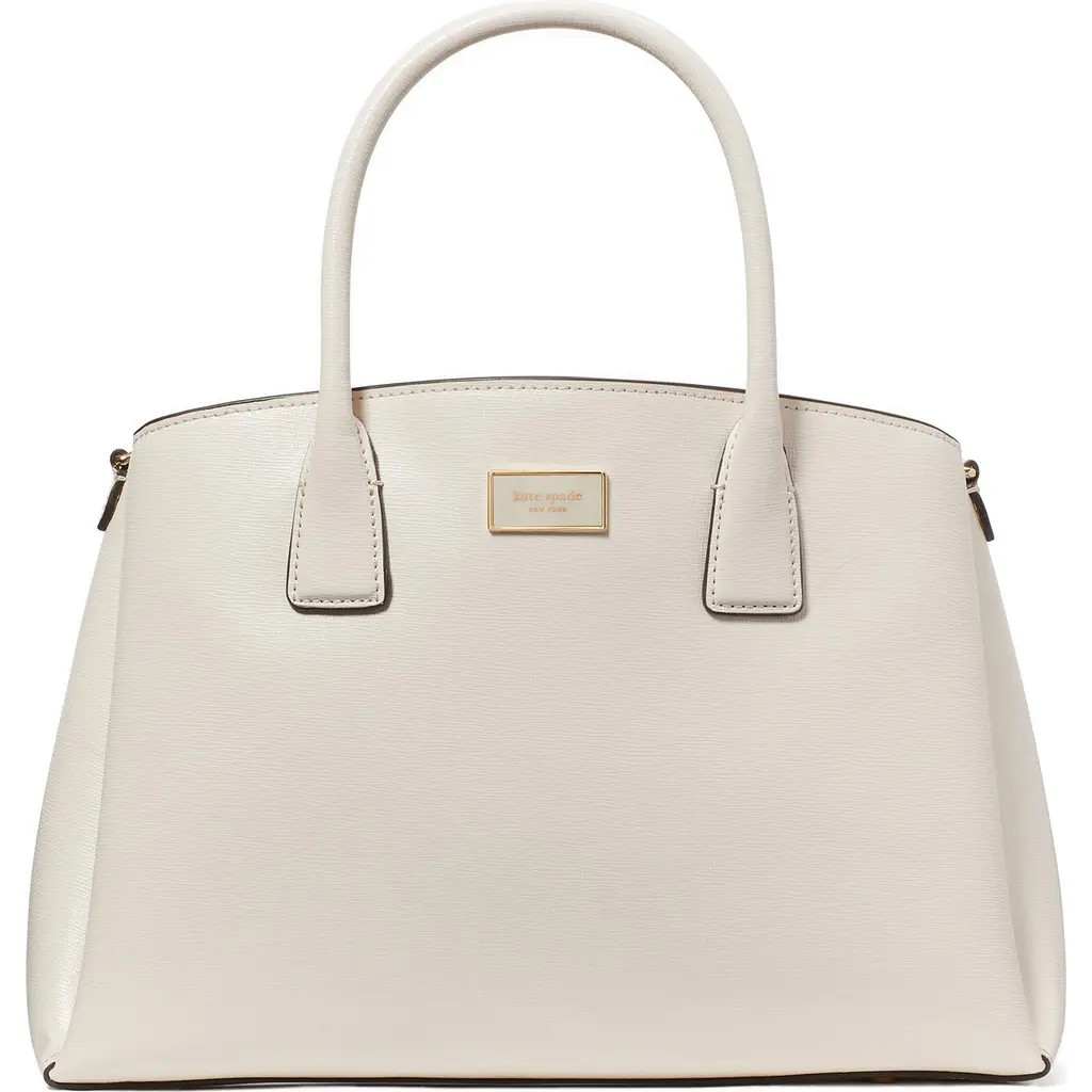 Kate Spade New York serena leather satchel in Parchment. at Nordstrom | Nordstrom