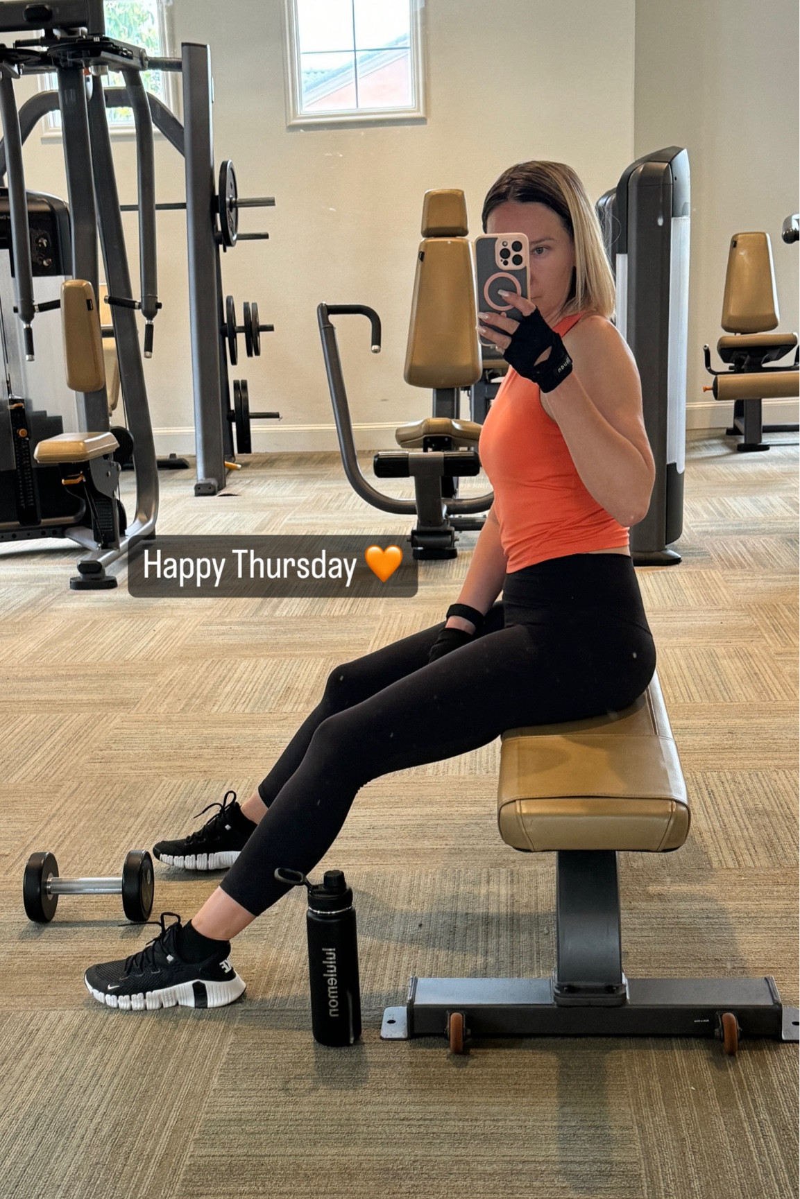 Gym day 🧡

#LTKFindsUnder50 #LTKStyleTip