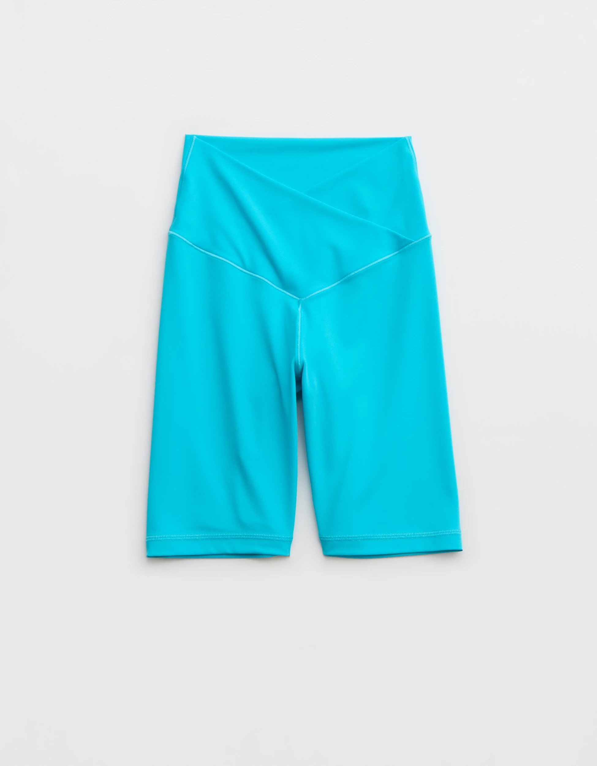 OFFLINE By Aerie Real Me Crossover High Waisted 7" Bike Short | American Eagle Outfitters (US & CA)