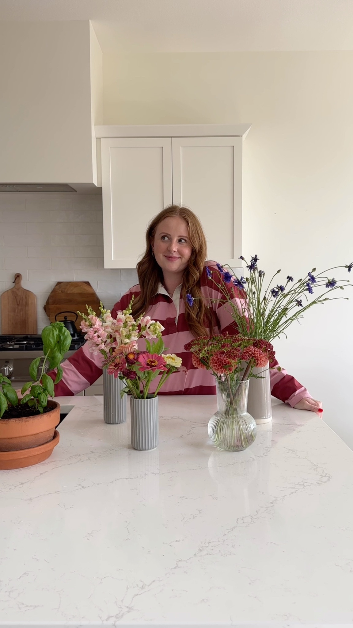 Weekend uniform: my pink rugby shirt from Old Navy (size M) and soft white shorts from Aerie (size M)🌸 Perfect for a cozy day at home arranging flowers. Linking the prettiest vases along with my living room and dining room decor pieces so you can bring the same fresh, easy vibes into your space.

pink rugby shirt outfit, Old Navy rugby shirt, Aerie white shorts, casual summer outfit, flower arranging at home, living room decor, dining room decor, stylish vases



#LTKmidsize #LTKcanada #LTKsummer