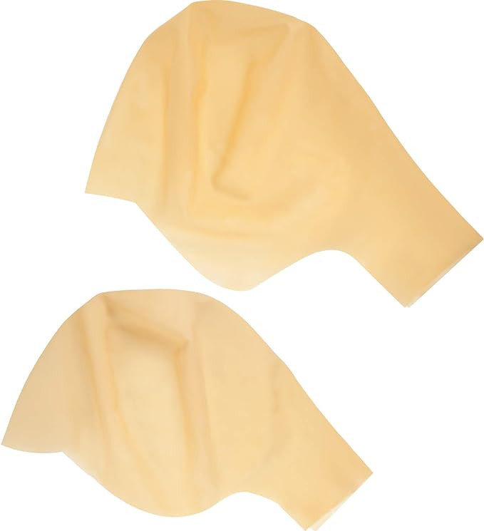 WILLBOND 2 Pieces Bald Caps Halloween Latex Makeup Bald Head Wig Cap 2 Sizes Fake Bald Wig Costum... | Amazon (US)
