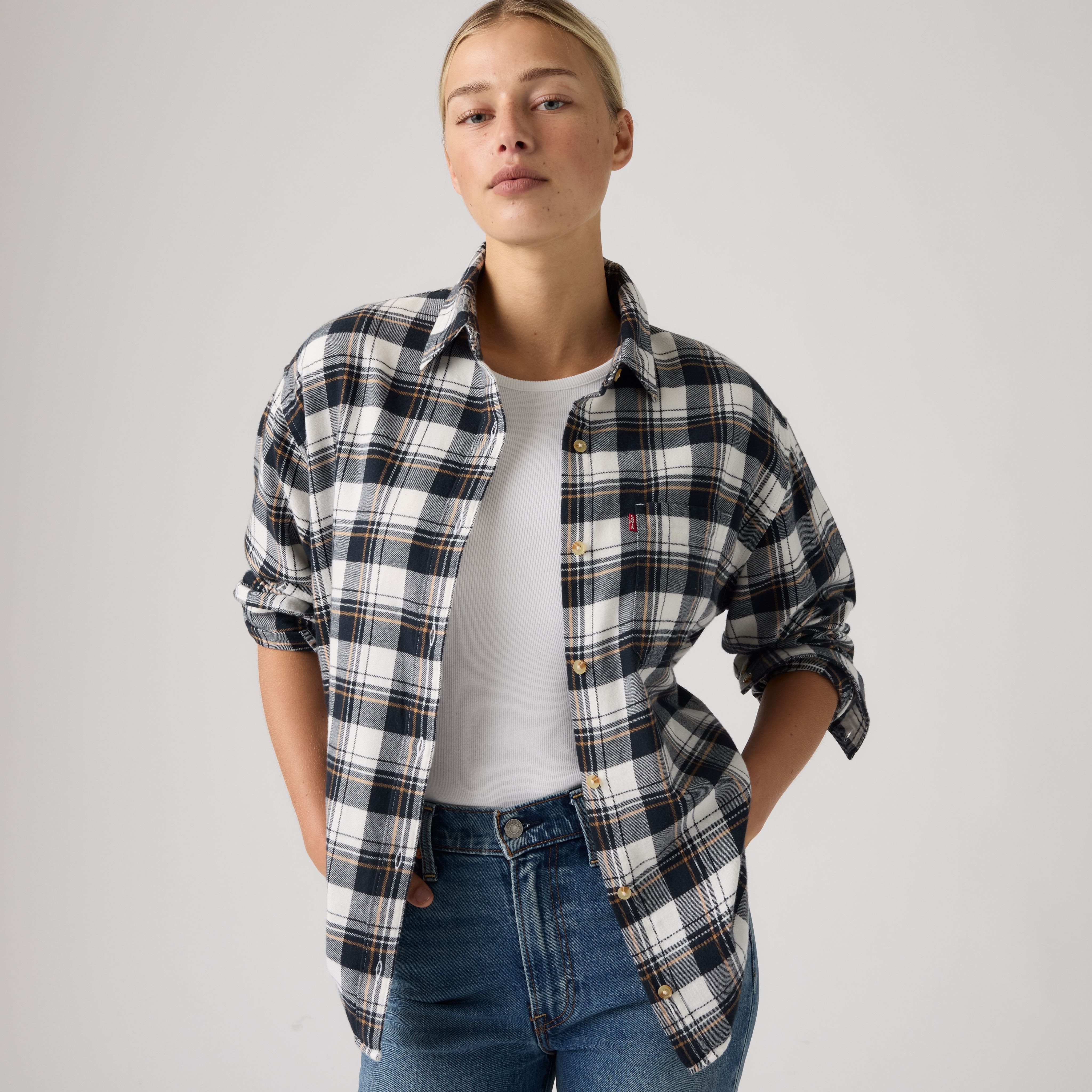 Levi's Nash Flannel Shirt - Women's XS | Levi's US