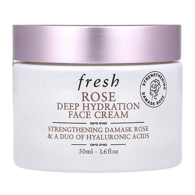 Fresh, Rose, Deep Hydration Face Cream, 1.6 fl oz (50 ml) | iHerb