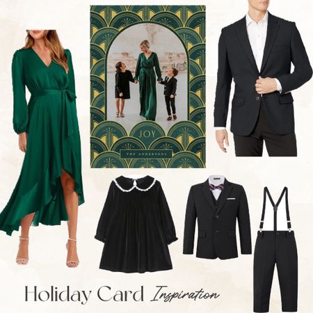 Holiday Card Inspiration: Black Tie Edition 

#LTKHoliday #LTKstyletip #LTKfamily