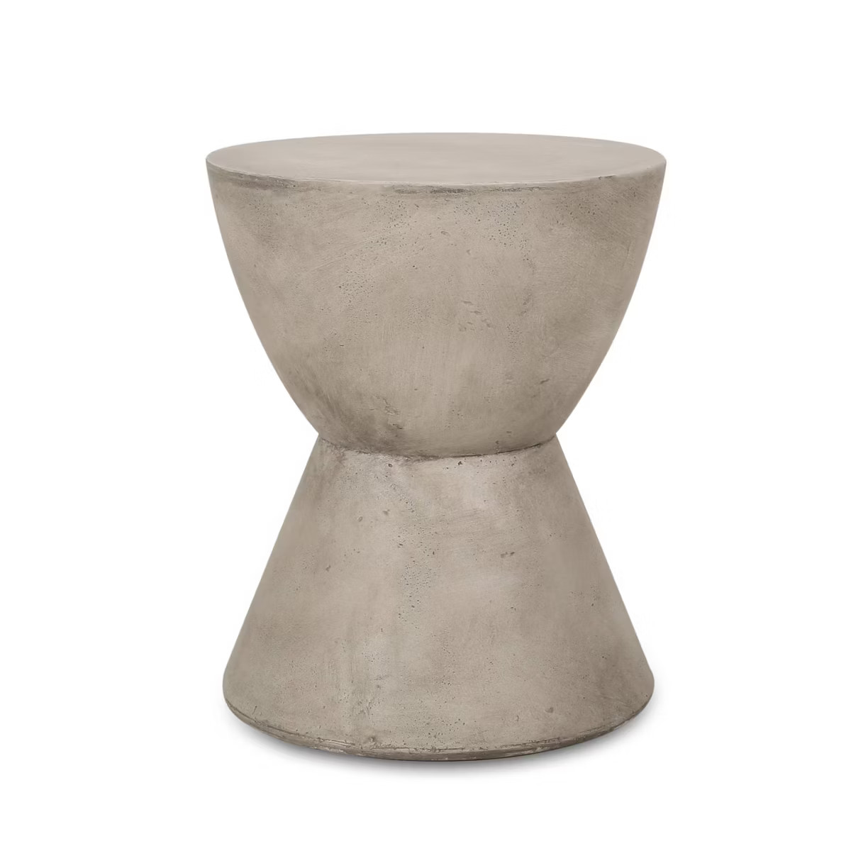 Christopher Knight Home Montreal Patio Stone Side Table Light Gray | Target