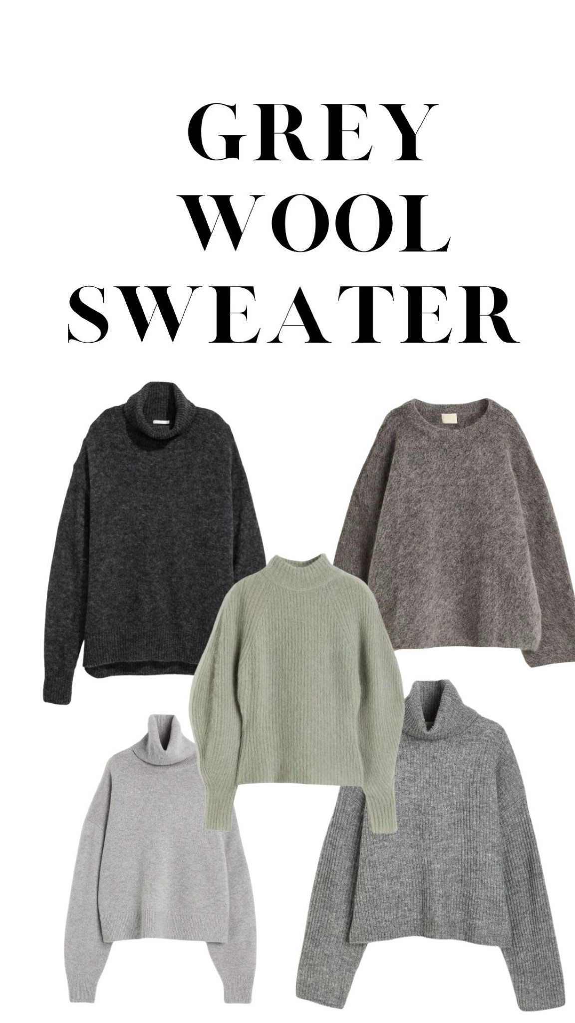 It’s Grey wool sweater time ! #greywool #ltkgiftguide #mode #winteroutfit 

#LTKstyletip #LTKGiftGuide #LTKeurope
