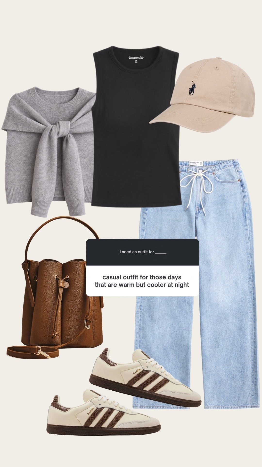 casual outfit for transitional days hot during the day and cold at night. Capsule wardrobe 

#LTKgrwm #LTKootd