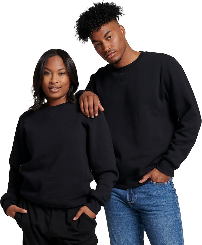 Russell Athletic Men's Dri-Power Fleece Sweatshirts, Moisture Wicking, Cotton Blend, Relaxed Fit,... | Amazon (US)