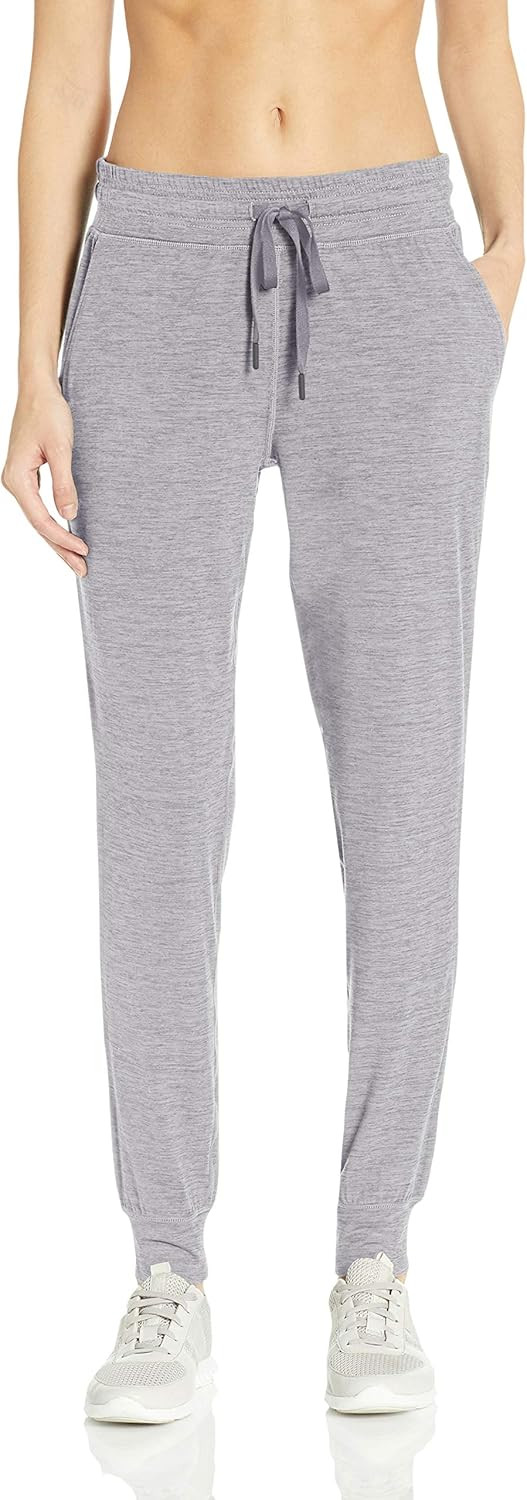 Amazon Essentials Women's Brushed Tech Stretch Jogger Pant | Amazon (US)