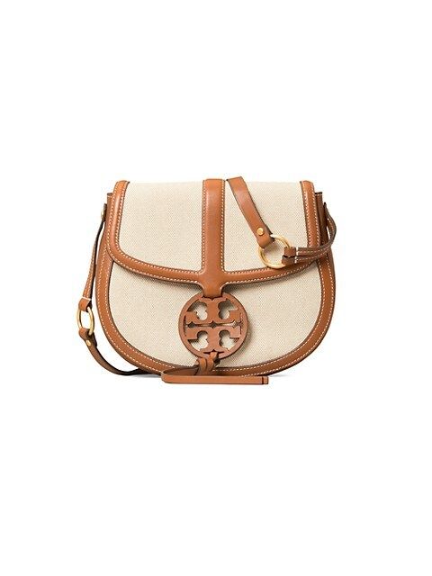 Miller Canvas Quadrant Saddle Bag | Saks Fifth Avenue